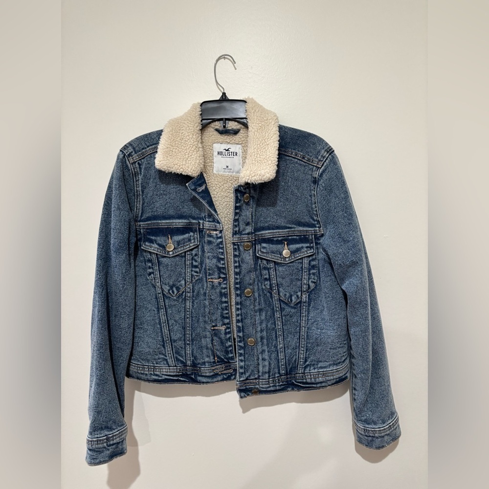 Hollister Denim jacket size medium
